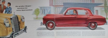 Mercedes-Benz 180 D Modelprogram 1959 Carbrochure (4936)